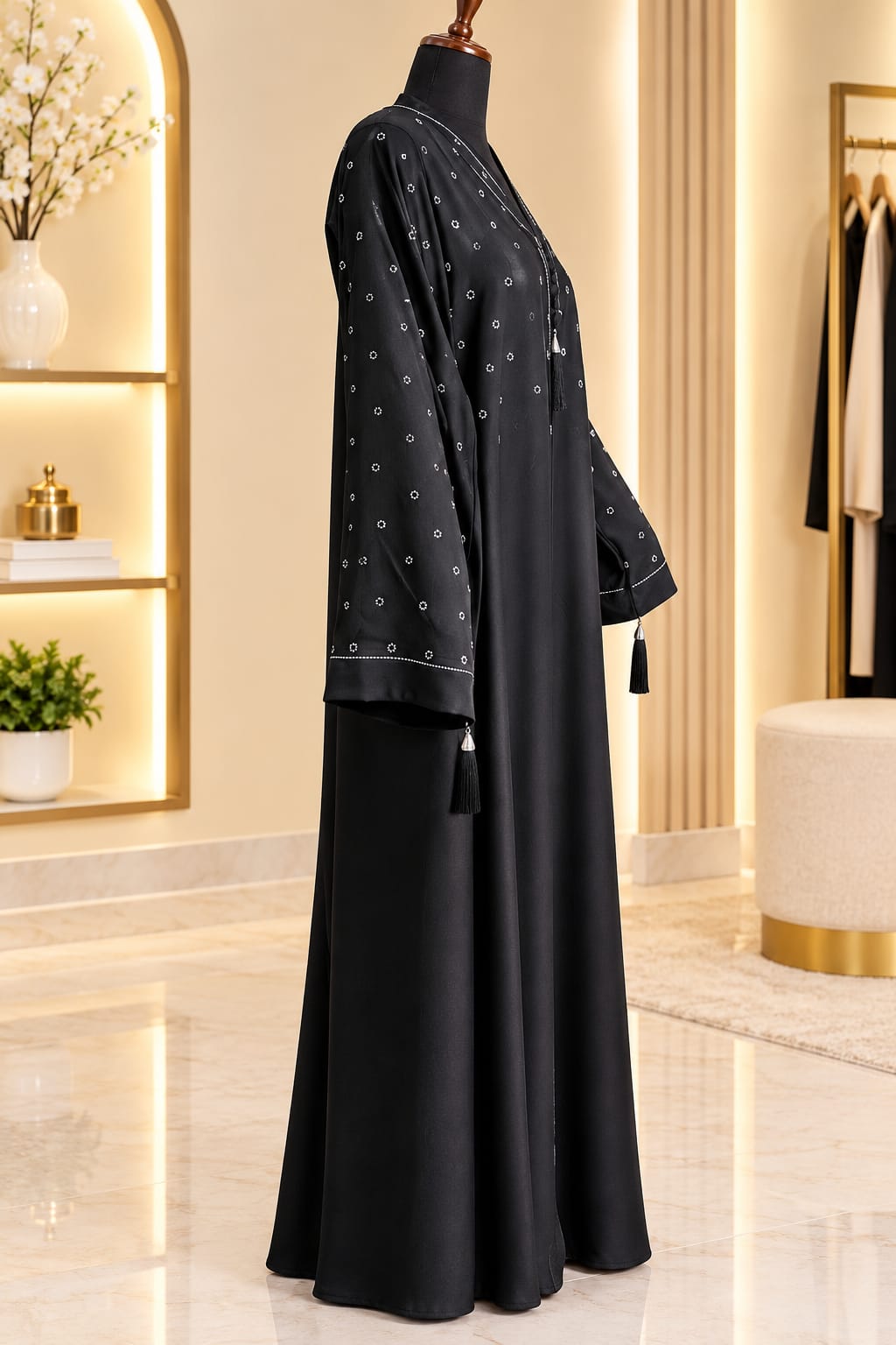 ✨ Luxury Embroidered Fancy Abaya