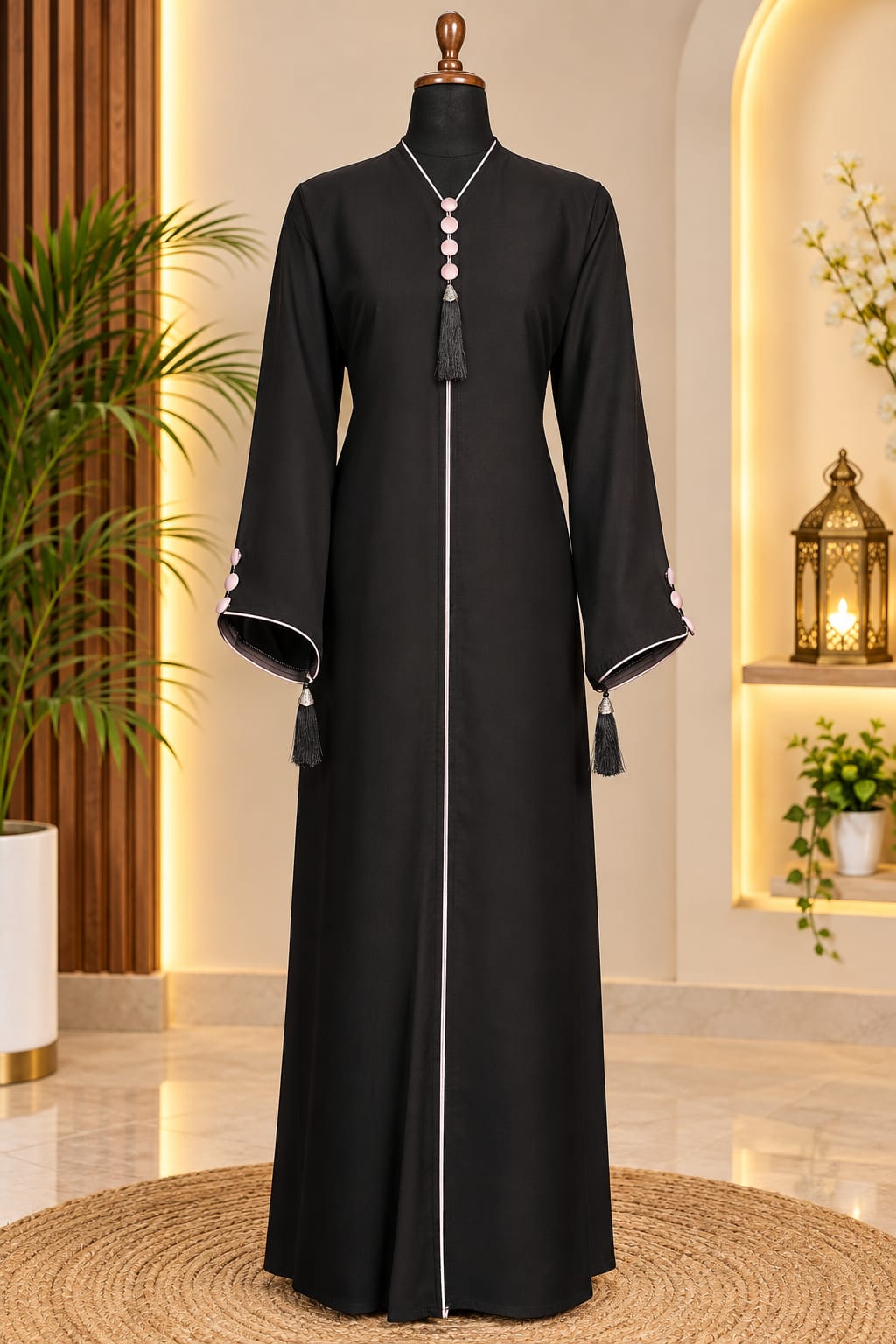 ✨ Luxury Embroidered Fancy Abaya
