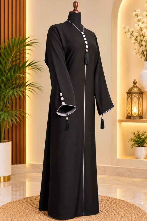 ✨ Luxury Embroidered Fancy Abaya